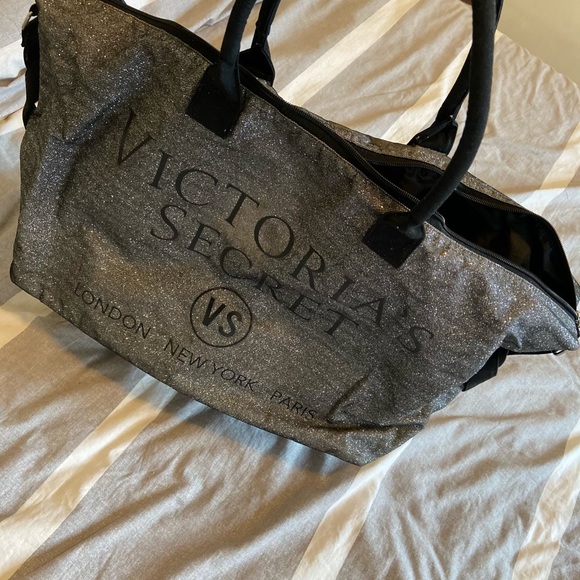 Sparkly Oversized Victoria Secret Duffle - Picture 2 of 2